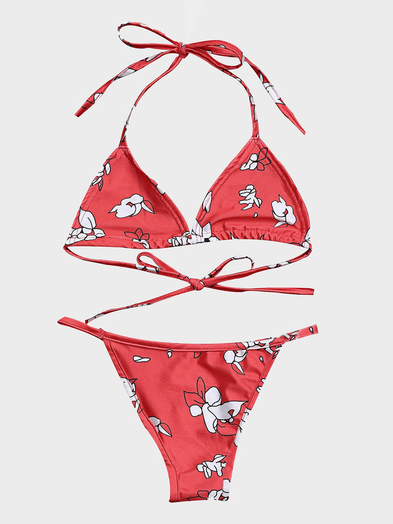 Ladies Sleeveless Bikini Set