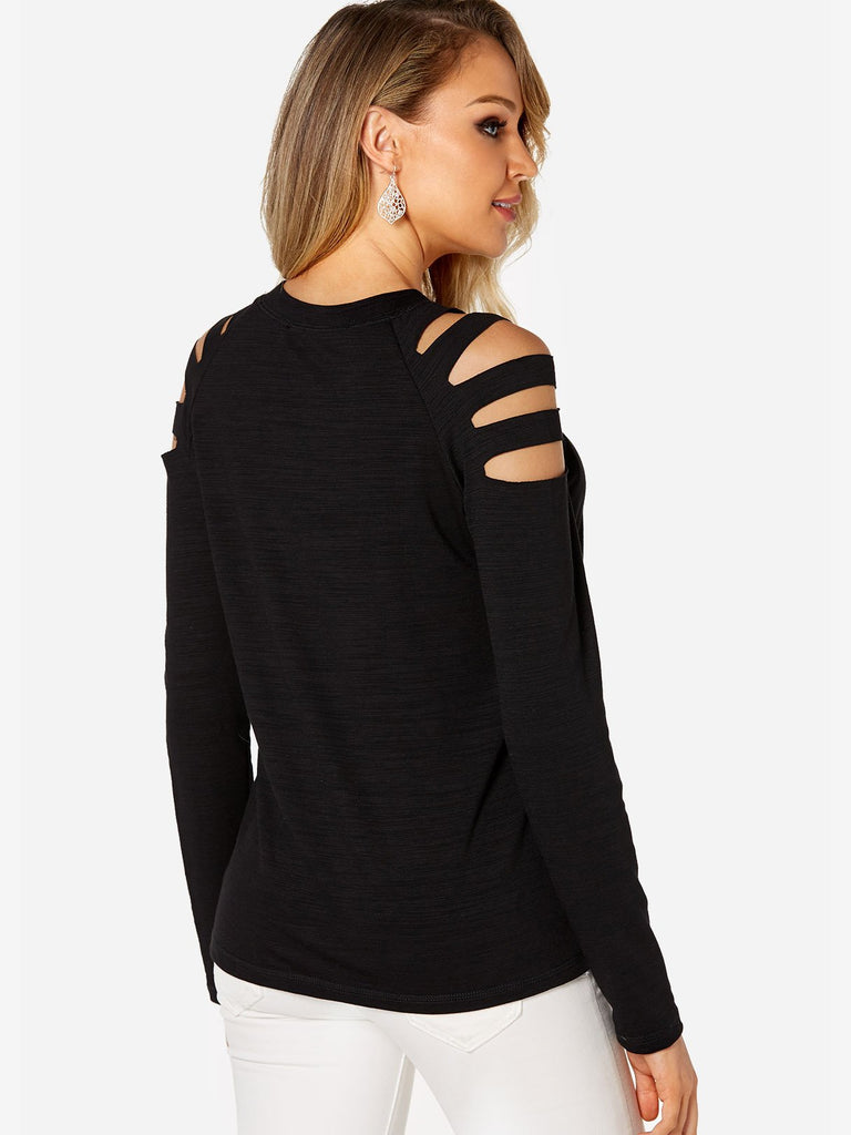 Womens Black T-Shirts