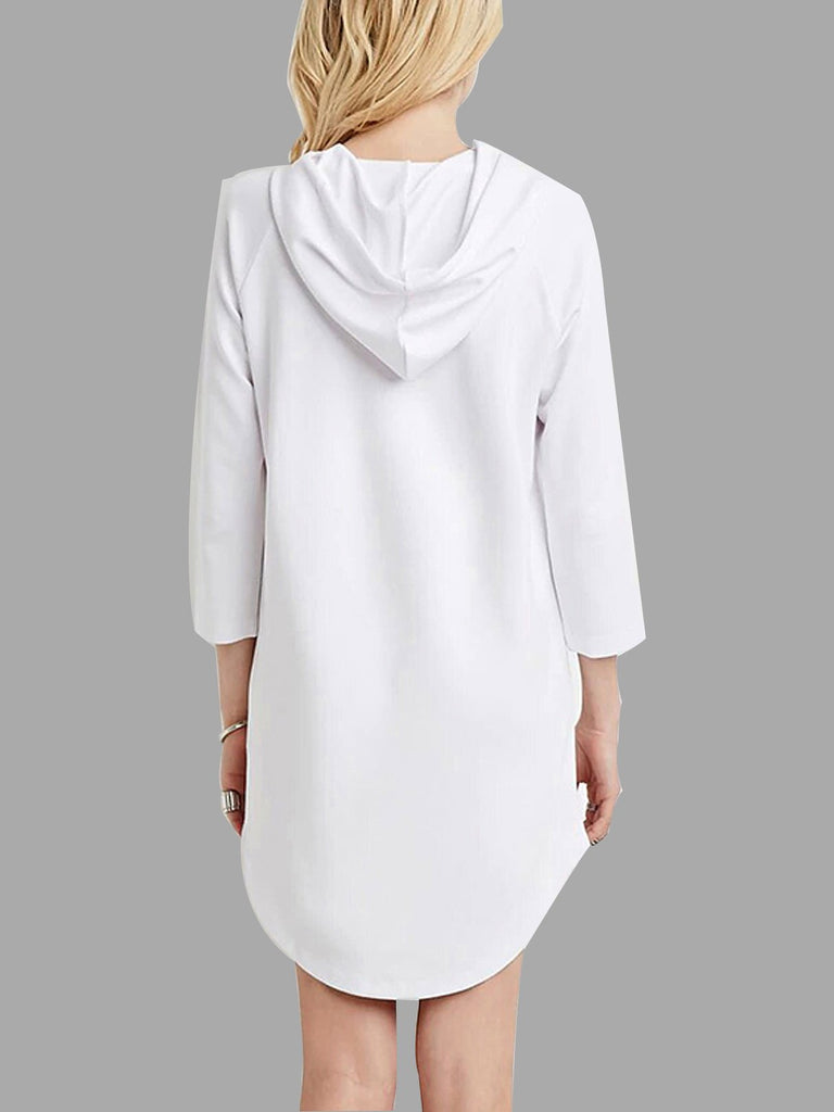 Womens White Shirt Dresses