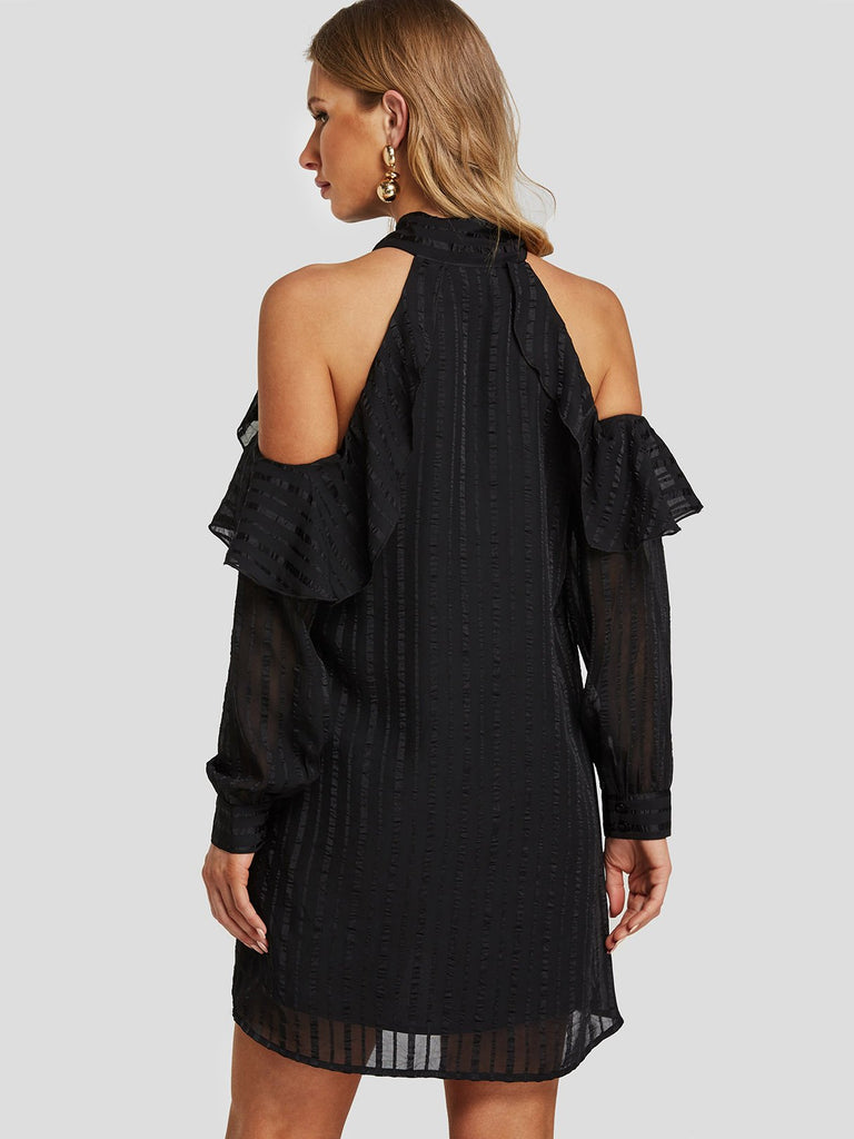 Womens Long Sleeve Mini Dresses