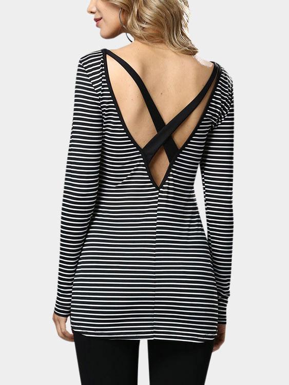 Womens Striped T-Shirts
