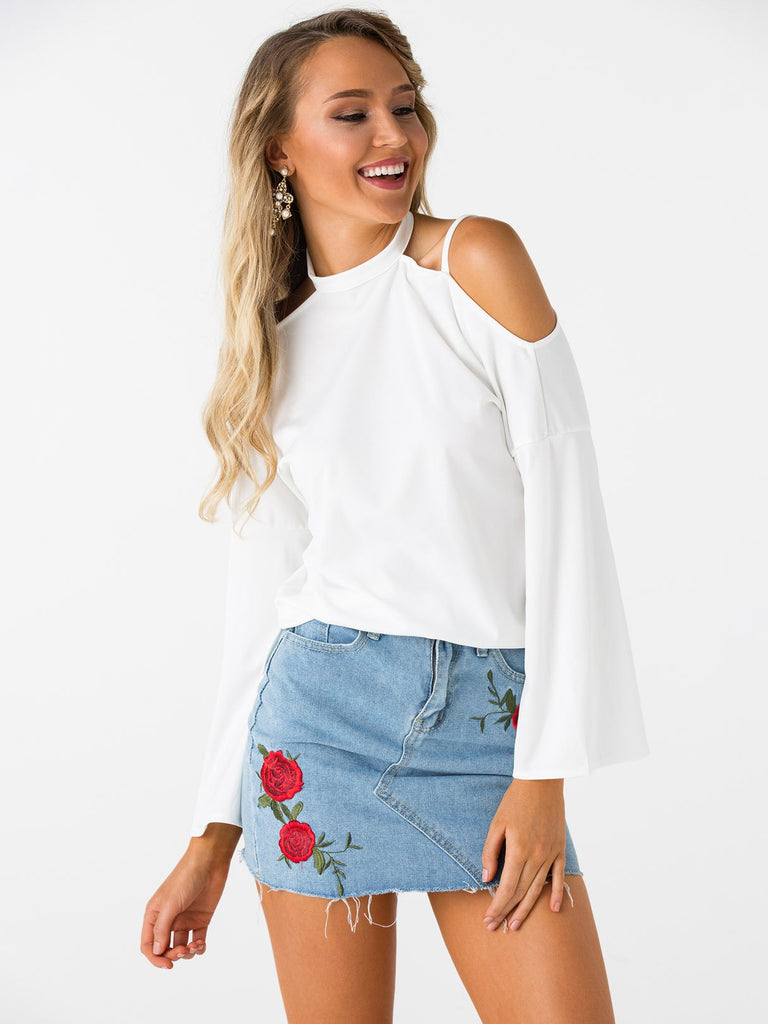 Ladies White T-Shirts
