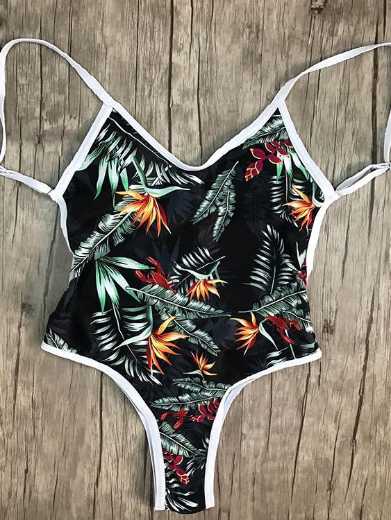 Ladies Black One-Pieces