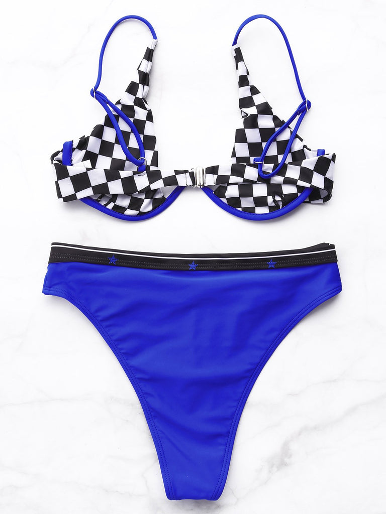 Womens Blue Bikinis