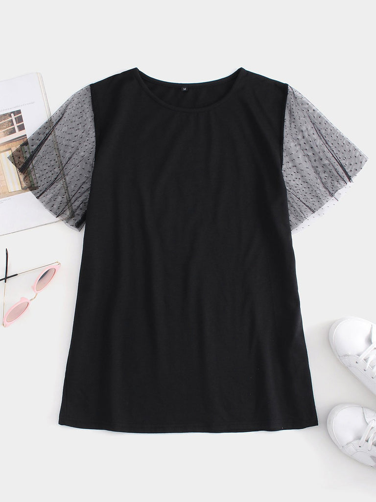 Womens Black T-Shirts