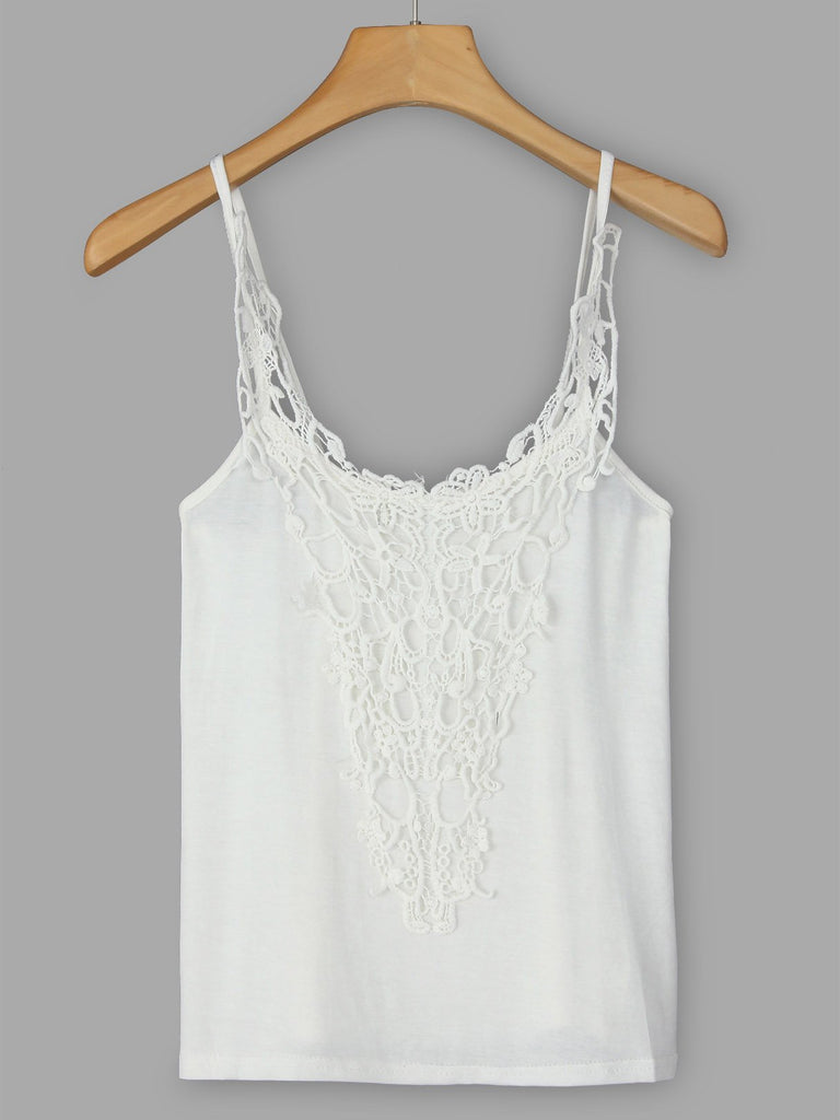 Womens White Camis