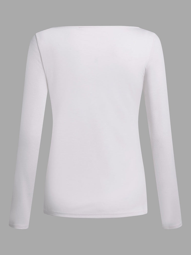 Womens White T-Shirts