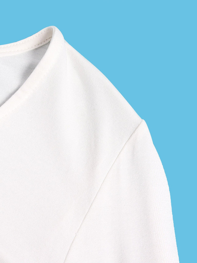 Ladies White T-Shirts