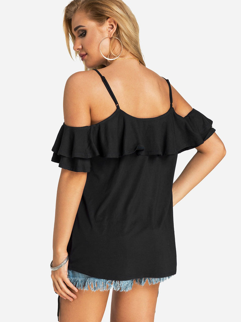 Womens Black T-Shirts