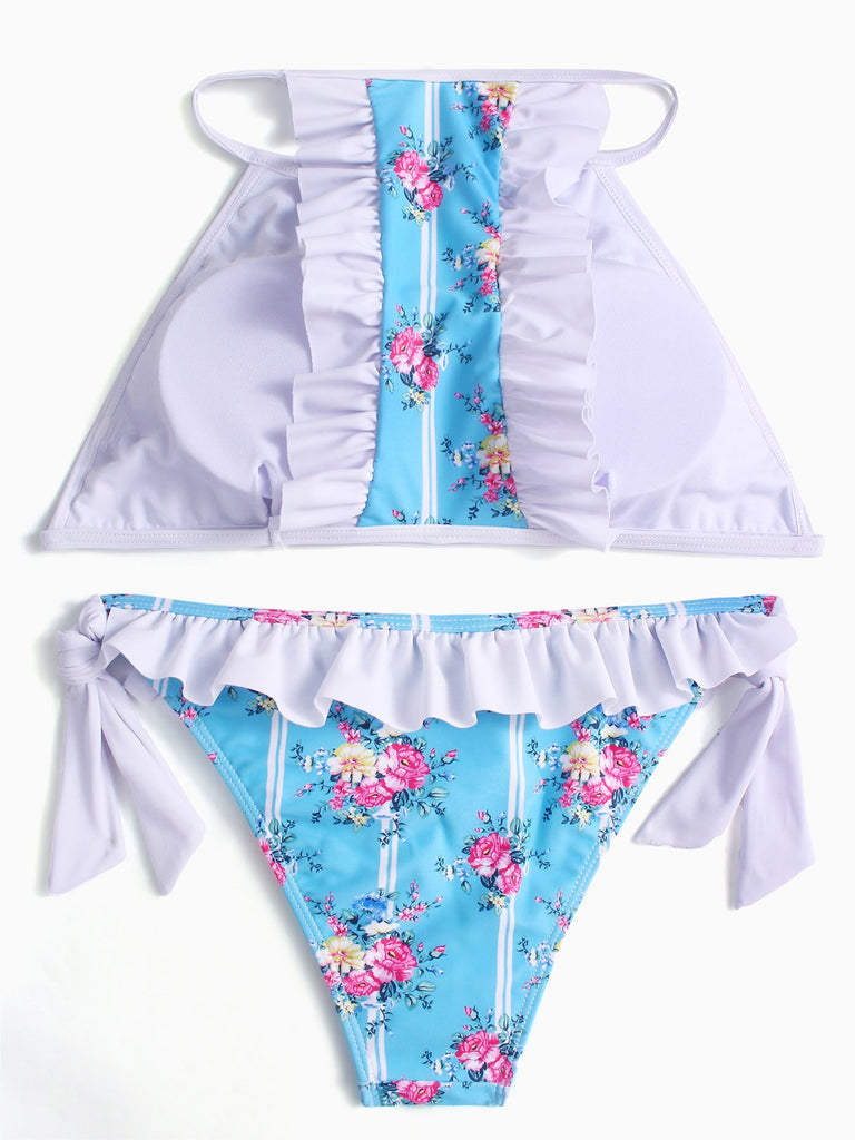Womens Blue Bikinis