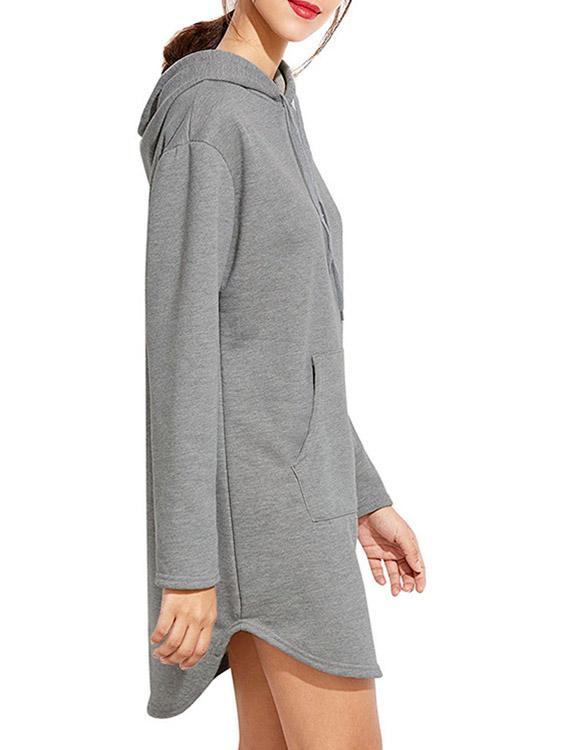 Ladies Grey Casual Dresses