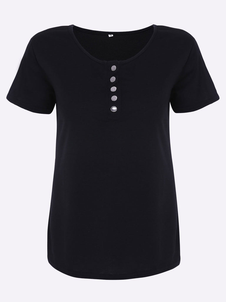 Ladies Black T-Shirts