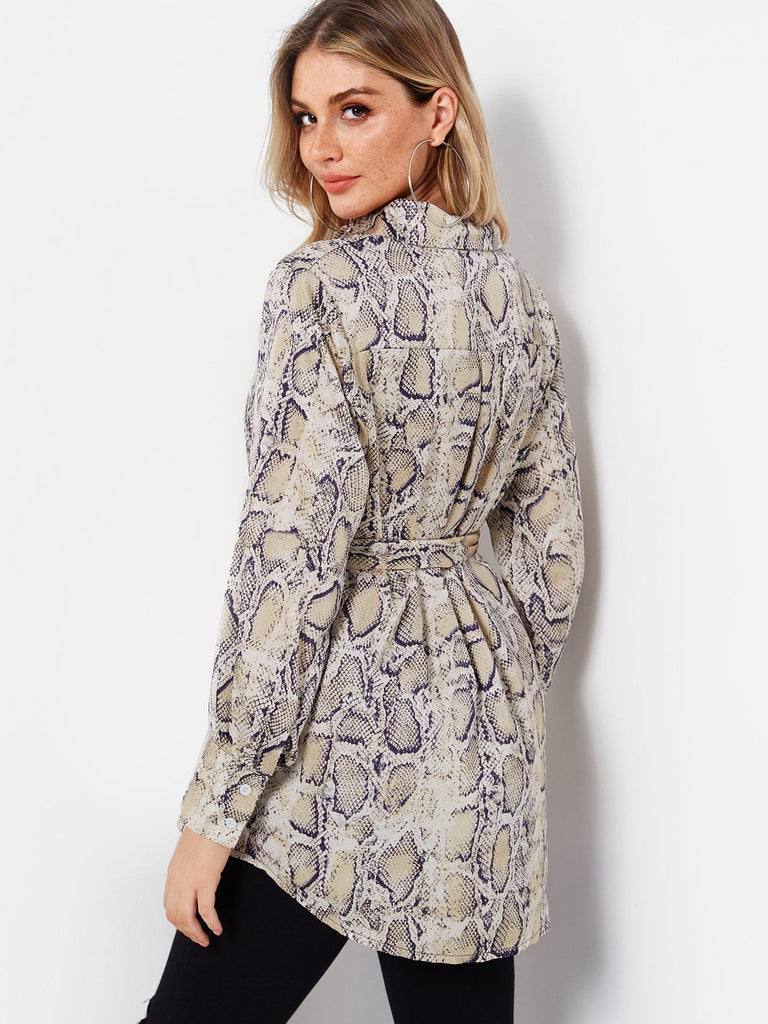 Womens Snake Blouses