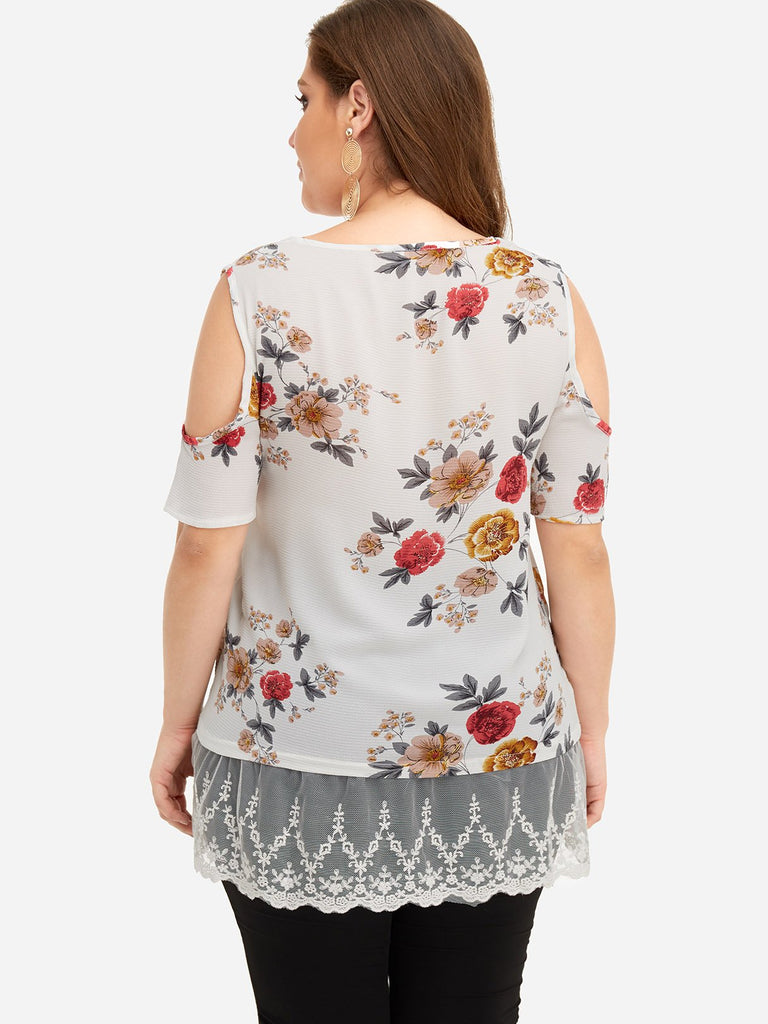 Womens White Plus Size Tops