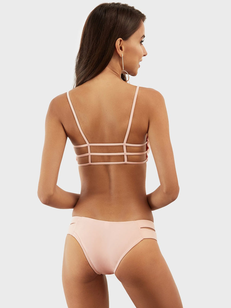 Womens Pink Bikinis