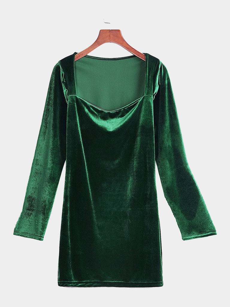 Womens Green Mini Dresses