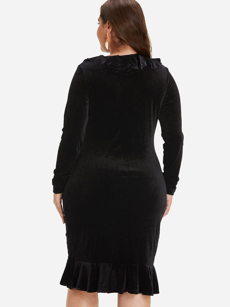 Womens Black Plus Size Dresses