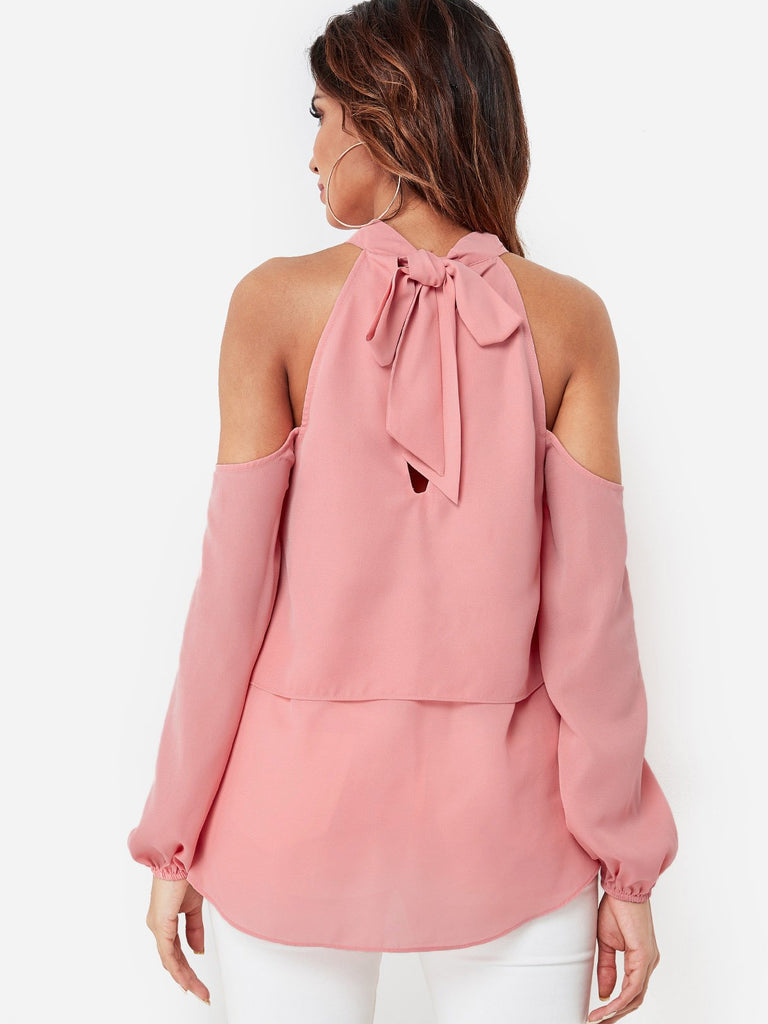 Womens Pink Blouses