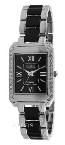 Wholesale Luxurious Plastic 16 mm Watch Strap 7074BK_K0027775