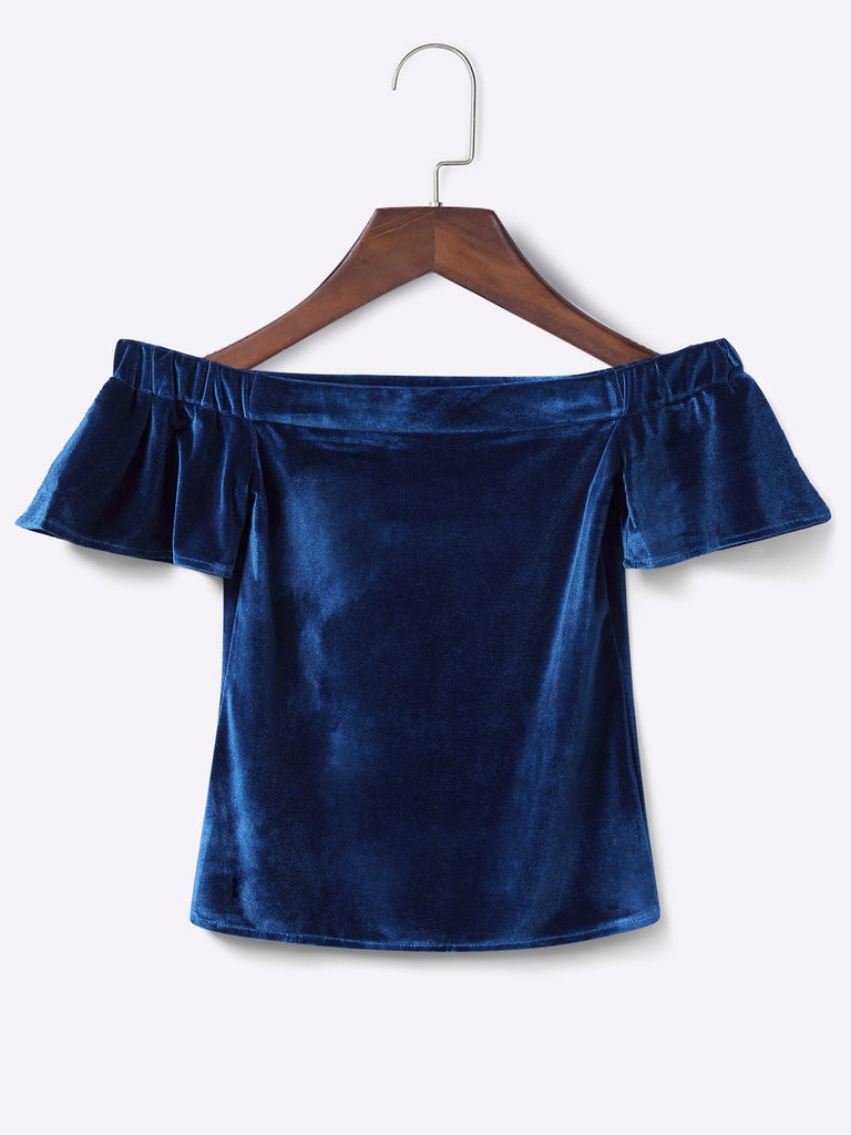 Ladies Blue T-Shirts