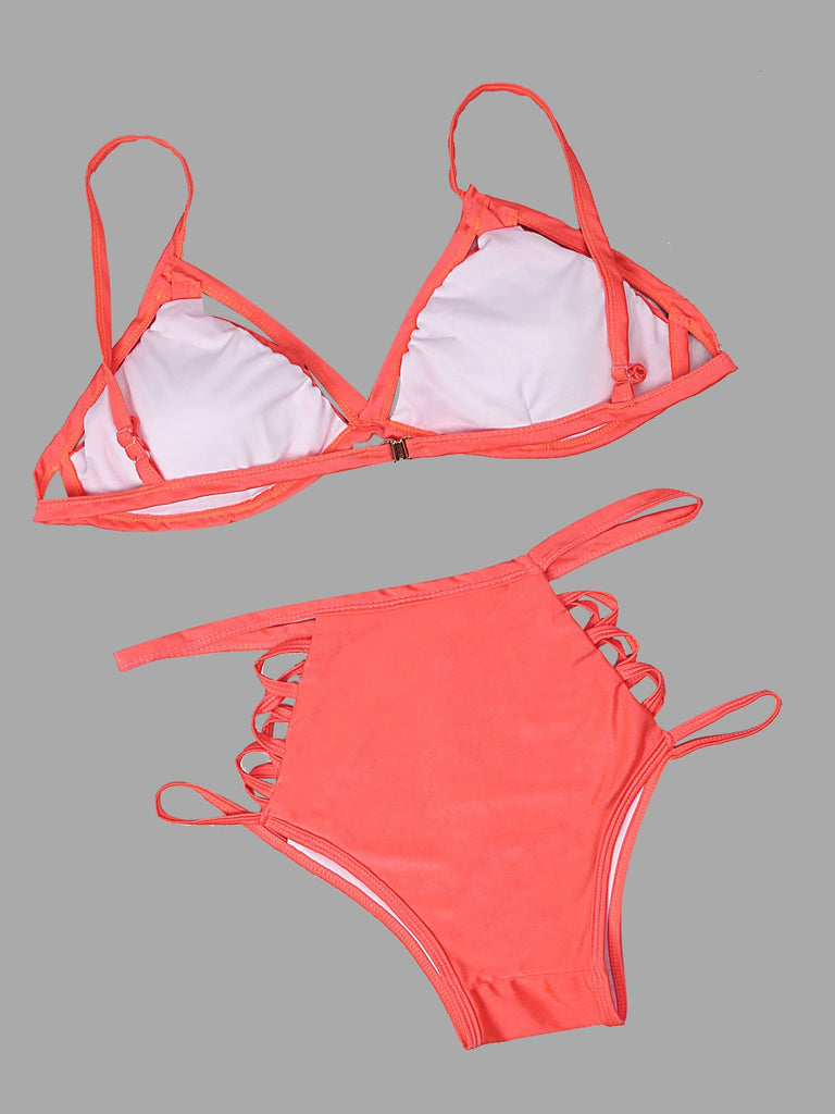 Womens Red Bikinis