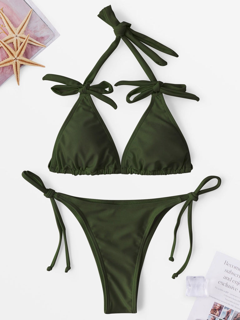 Dark Purple Bikini Bottoms
