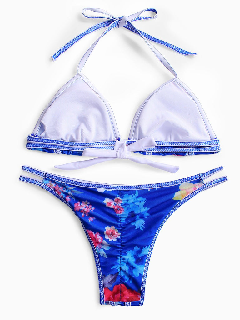 Womens Blue Bikinis