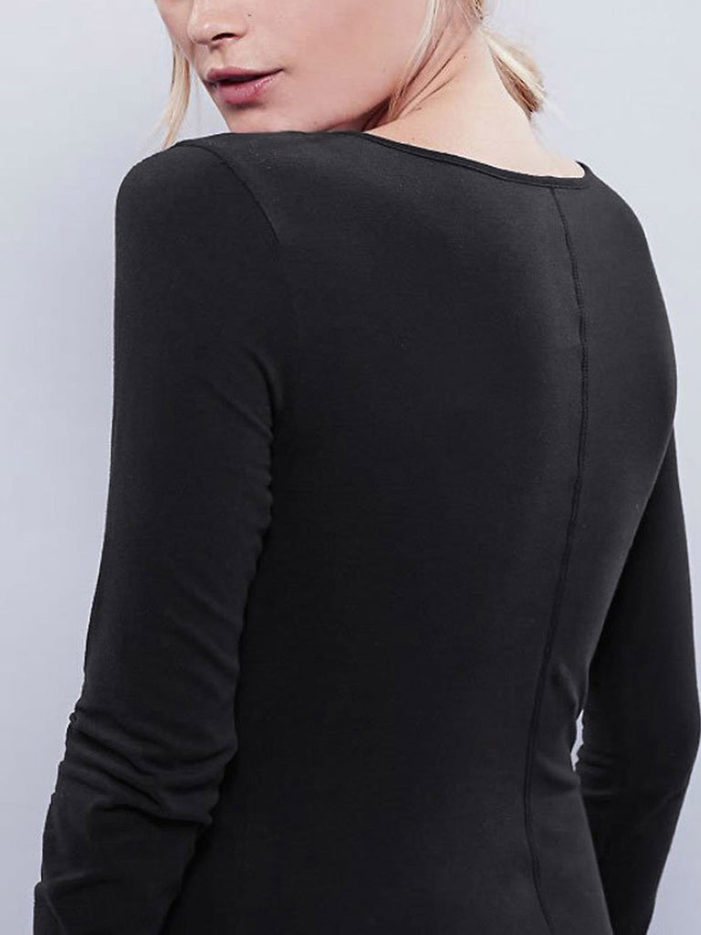 Ladies Long Sleeve Maxi Dress