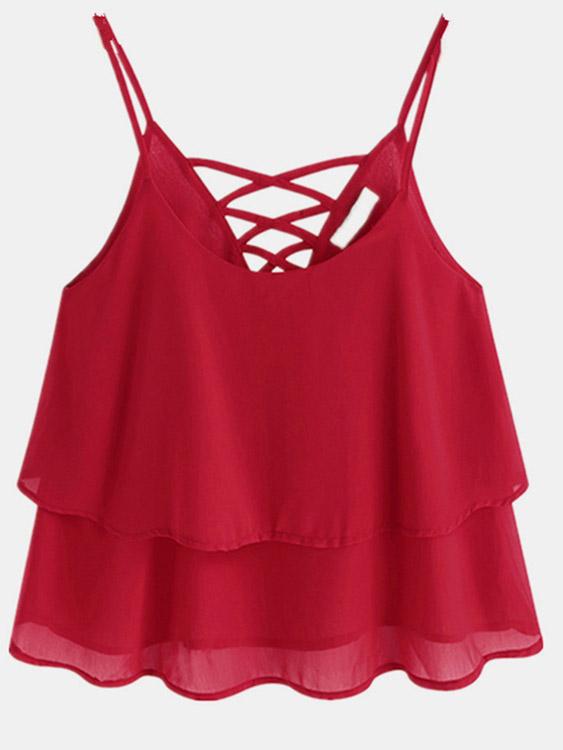 Ladies Sleeveless Camis