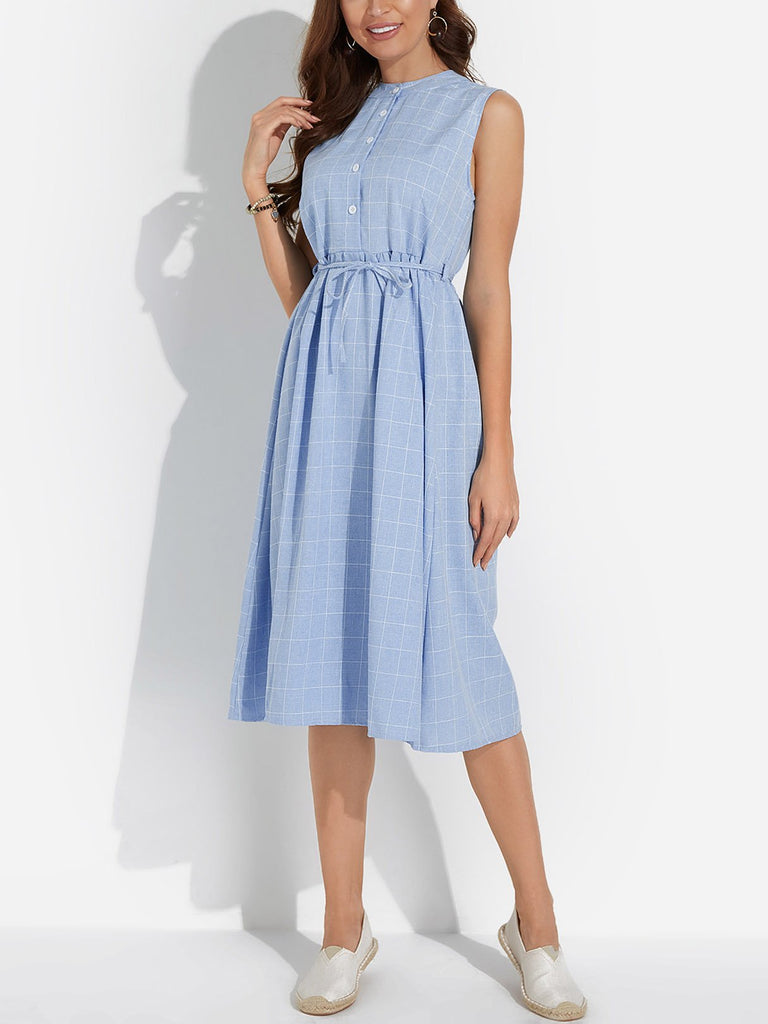Womens Sleeveless Casual Dresses