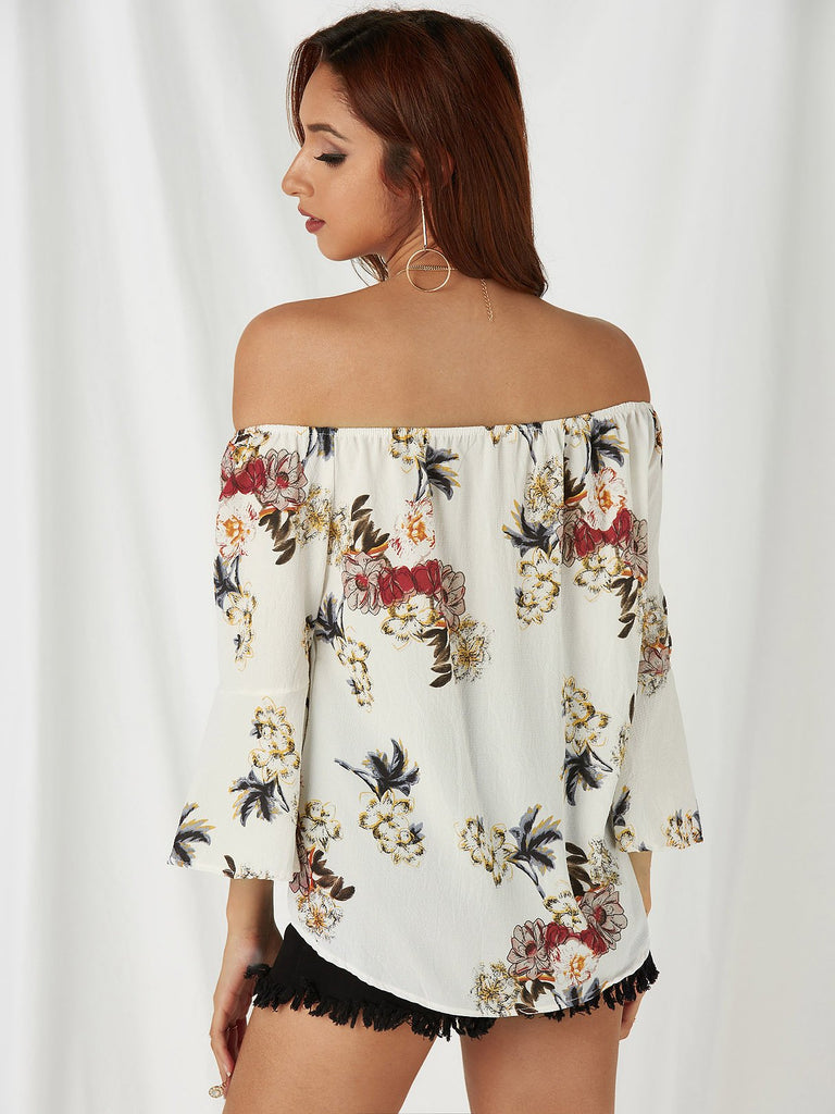 Womens Floral Blouses