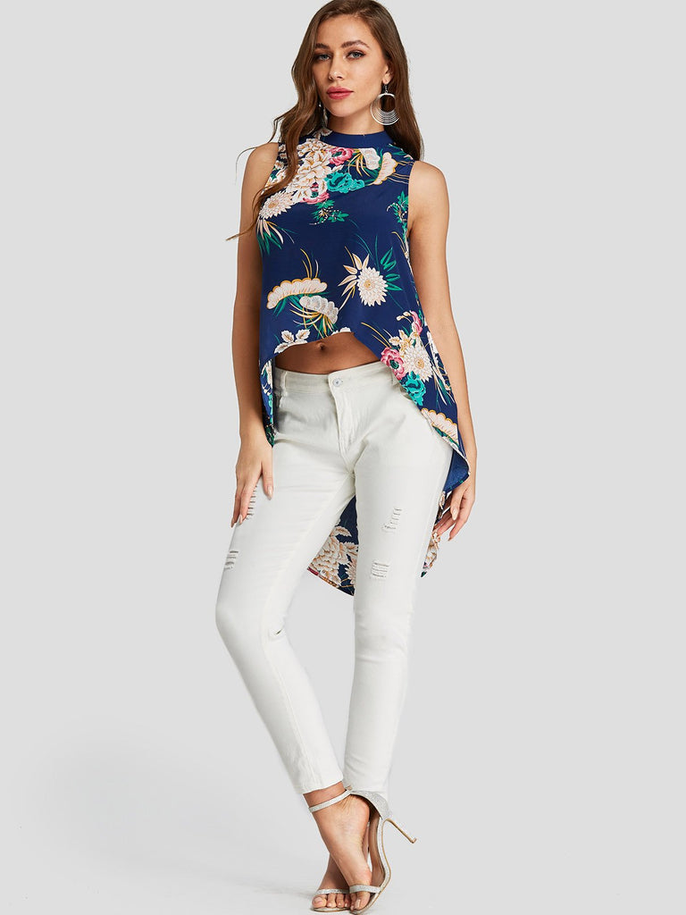 Womens Blue Blouses