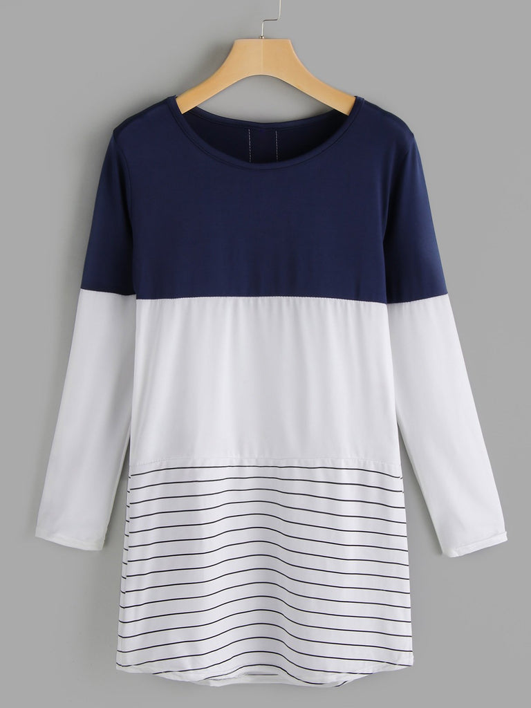 Ladies Color Block T-Shirts