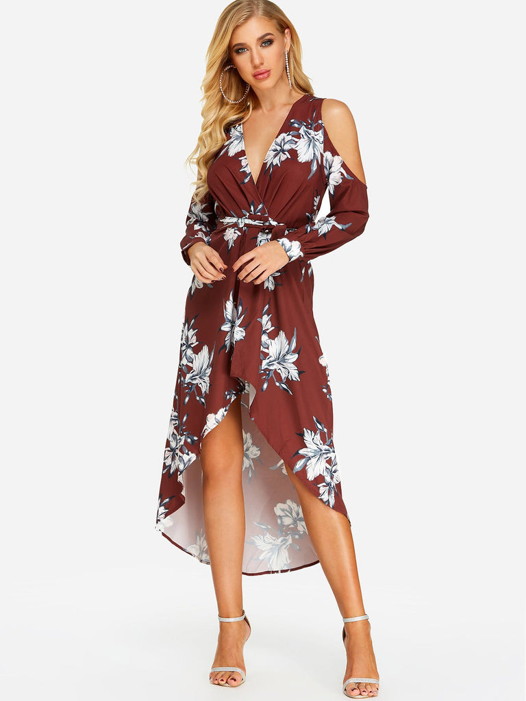 Ladies Floral Maxi Dresses