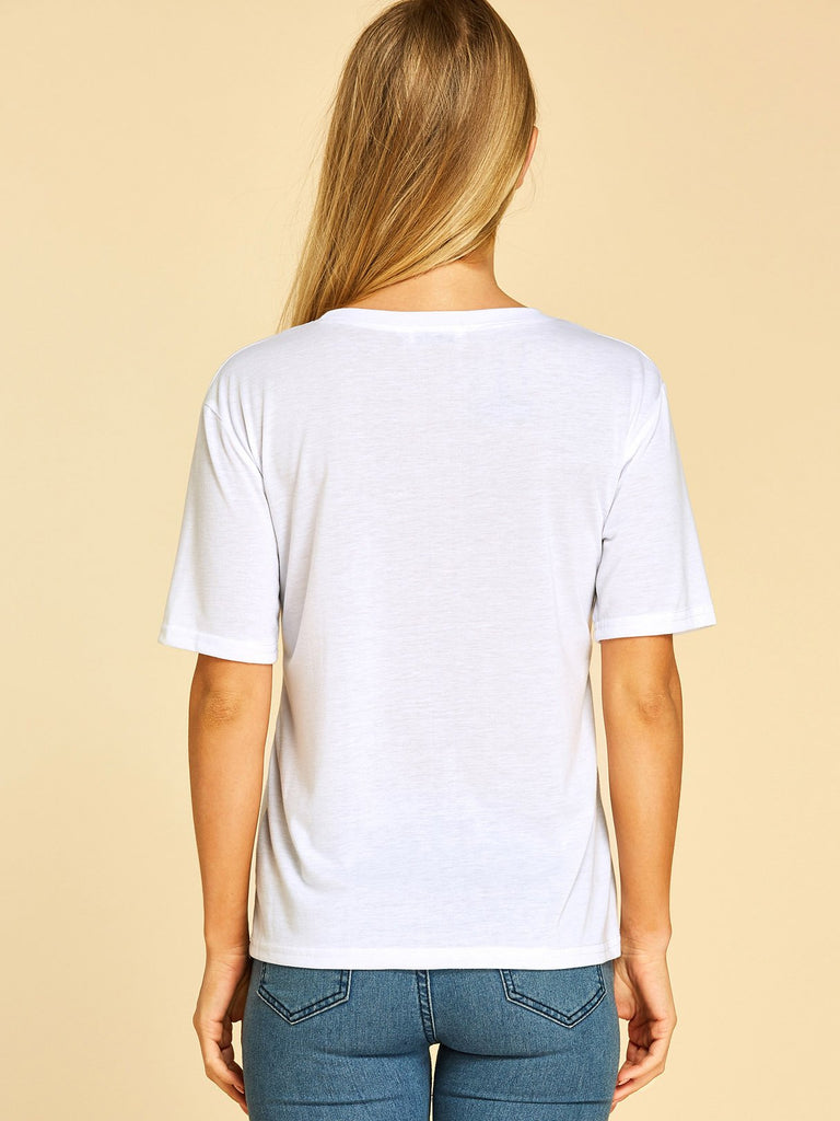 Ladies Half Sleeve T-Shirts