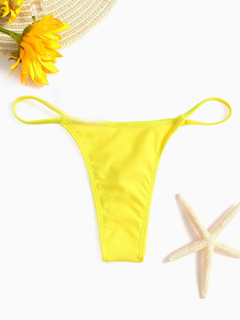 Womens Yellow Bikinis