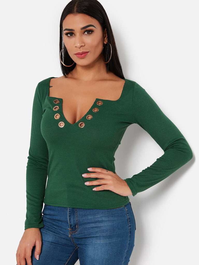 Ladies Green T-Shirts