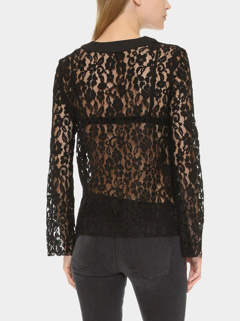 Womens Black Blouses