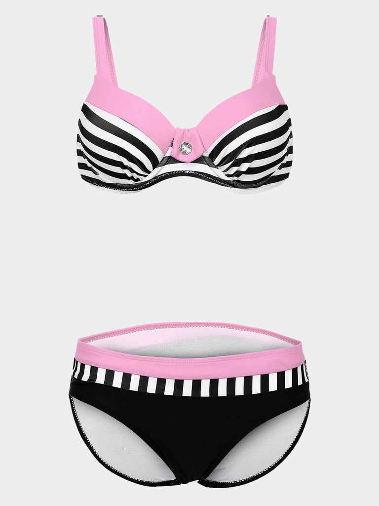 Womens Pink Bikinis