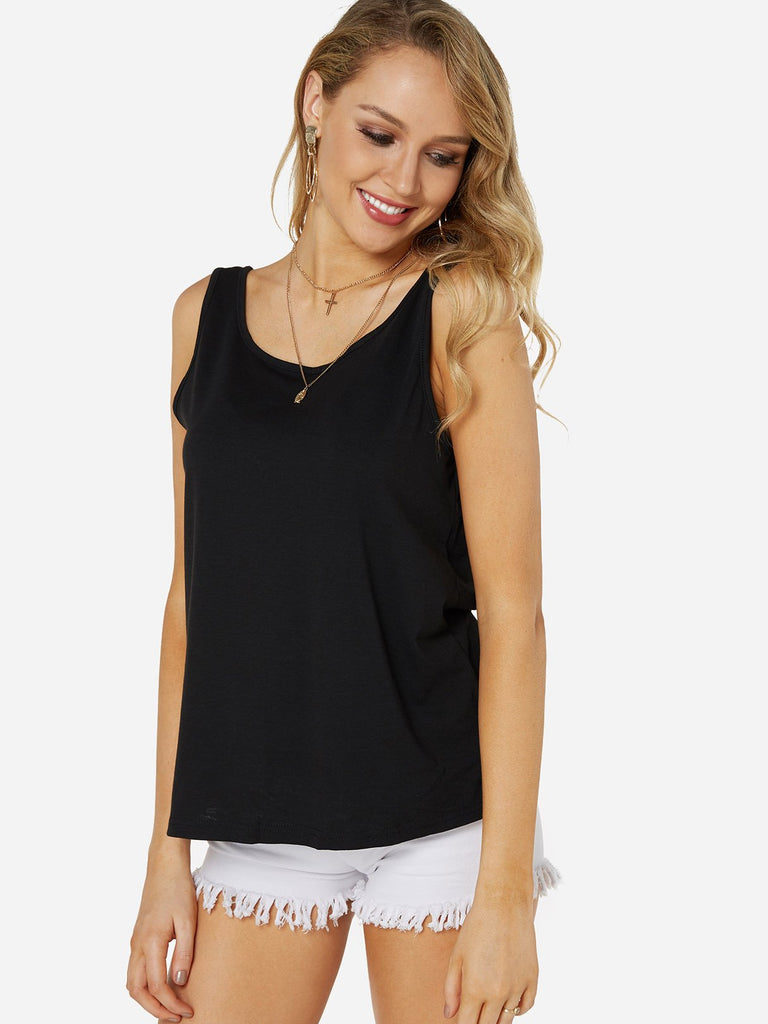 Ladies Black Camis