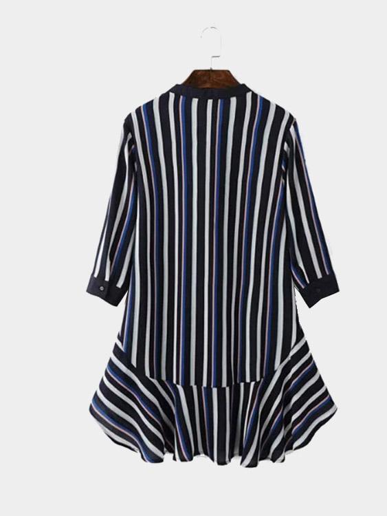 Womens Striped Mini Dresses