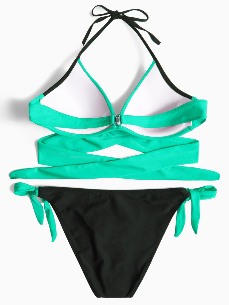 Womens Red Bikinis