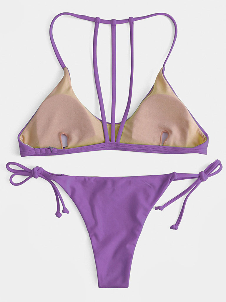 Womens Purple Bikinis