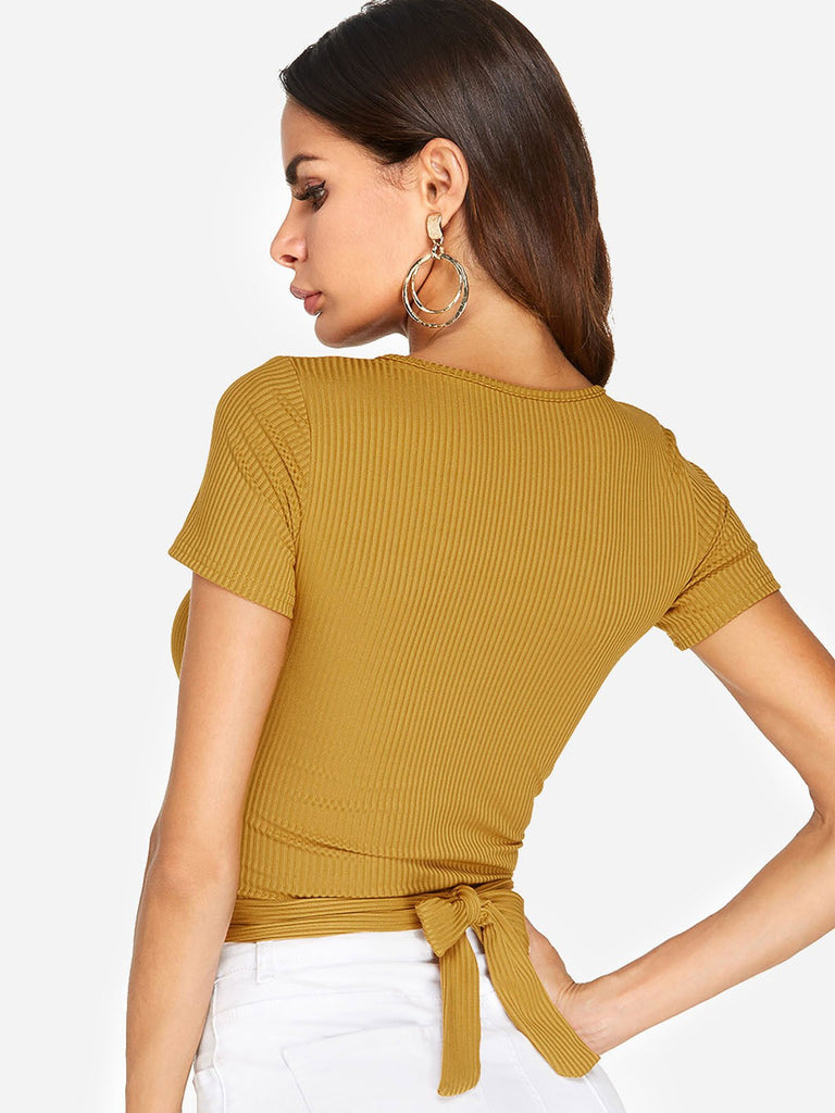Womens Yellow T-Shirts