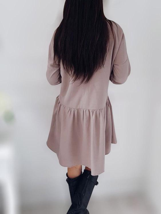 Womens Pink Shirt Dresses