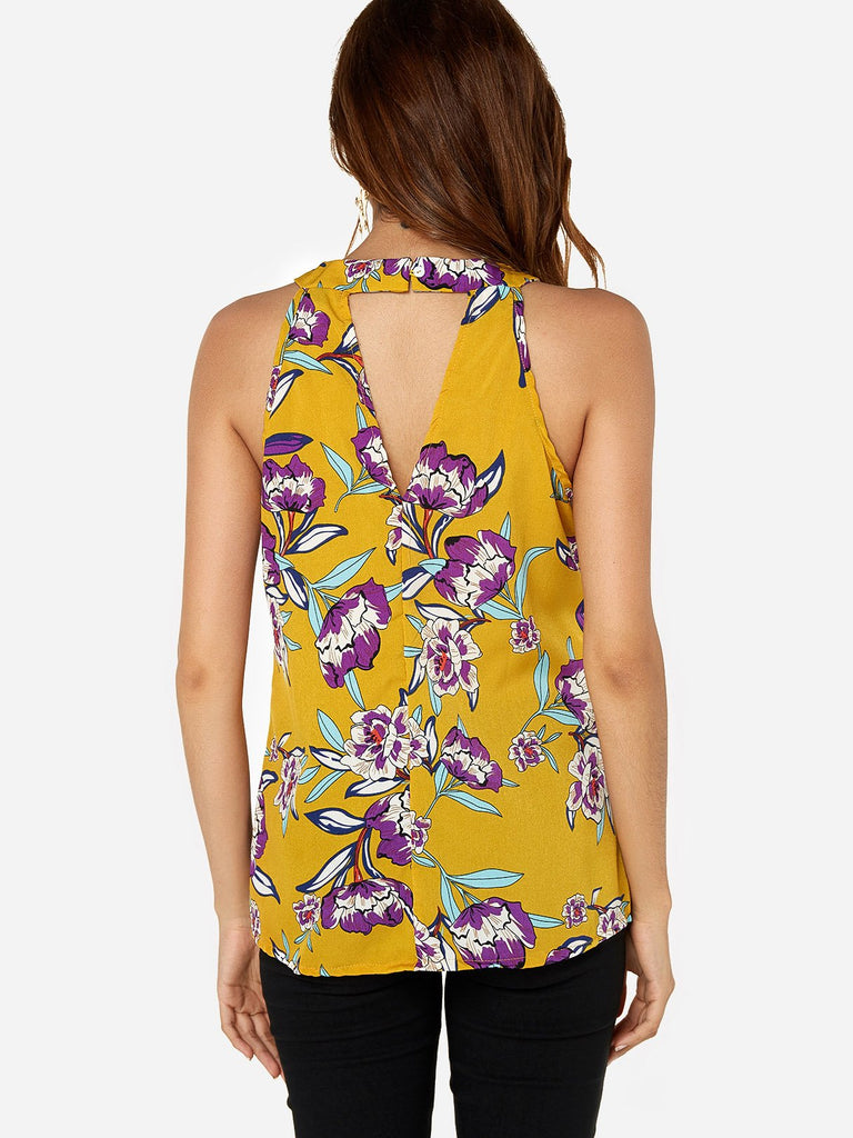Womens Yellow Camis