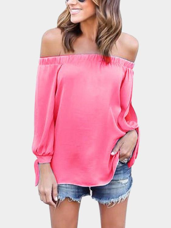 Plain Blouses For Work