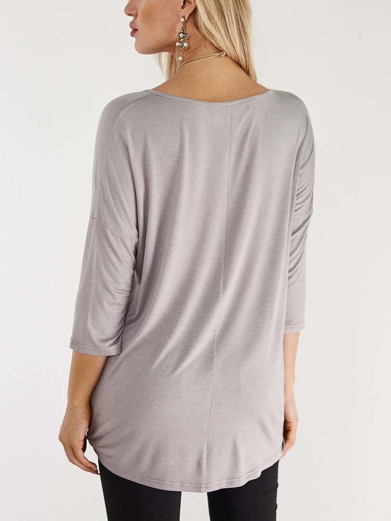 Womens Grey T-Shirts
