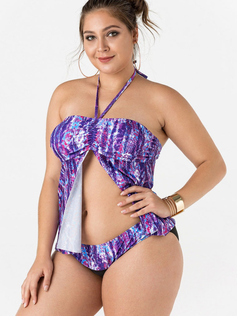 Ladies Multi Plus Size Swimwear