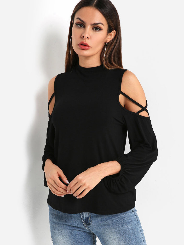 Ladies Black T-Shirts